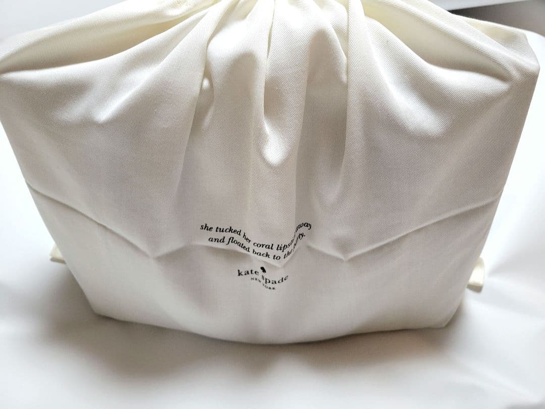 美品 kate spade キャメロン ストリート ゾーイー ベージュ×ブラック