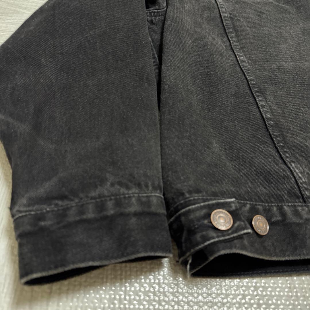 90s Levi's 70507 USA製 M ブラック デニムジャケット