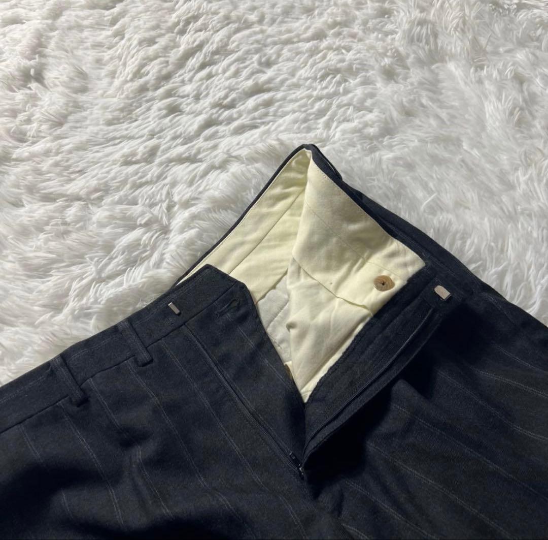 90s BURBERRY バーバリー ダブル　セットアップ　スーツ　ストライプ