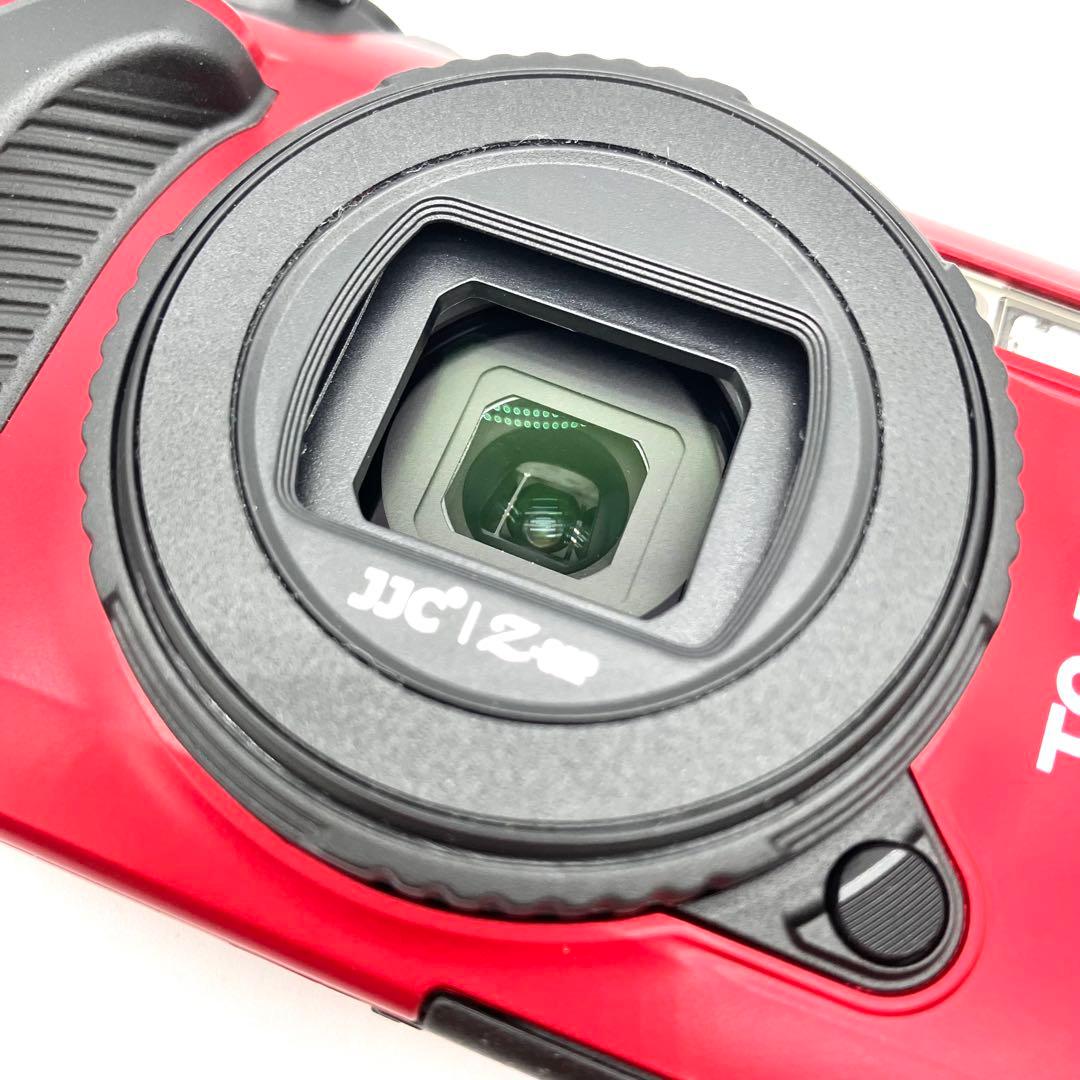 美品♪ OLYMPUS TG-7 レッド　4K 対応