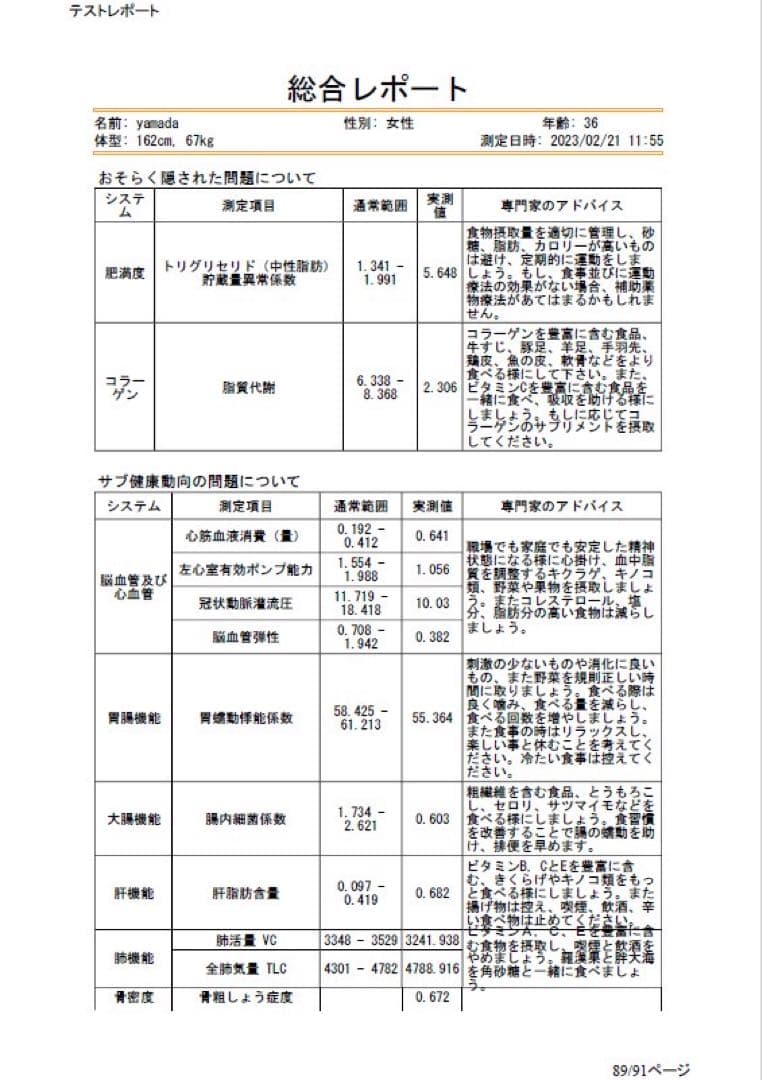 PC付　量子アナライザー　波動測定器　波動　量子共鳴　磁気共鳴　健康管理