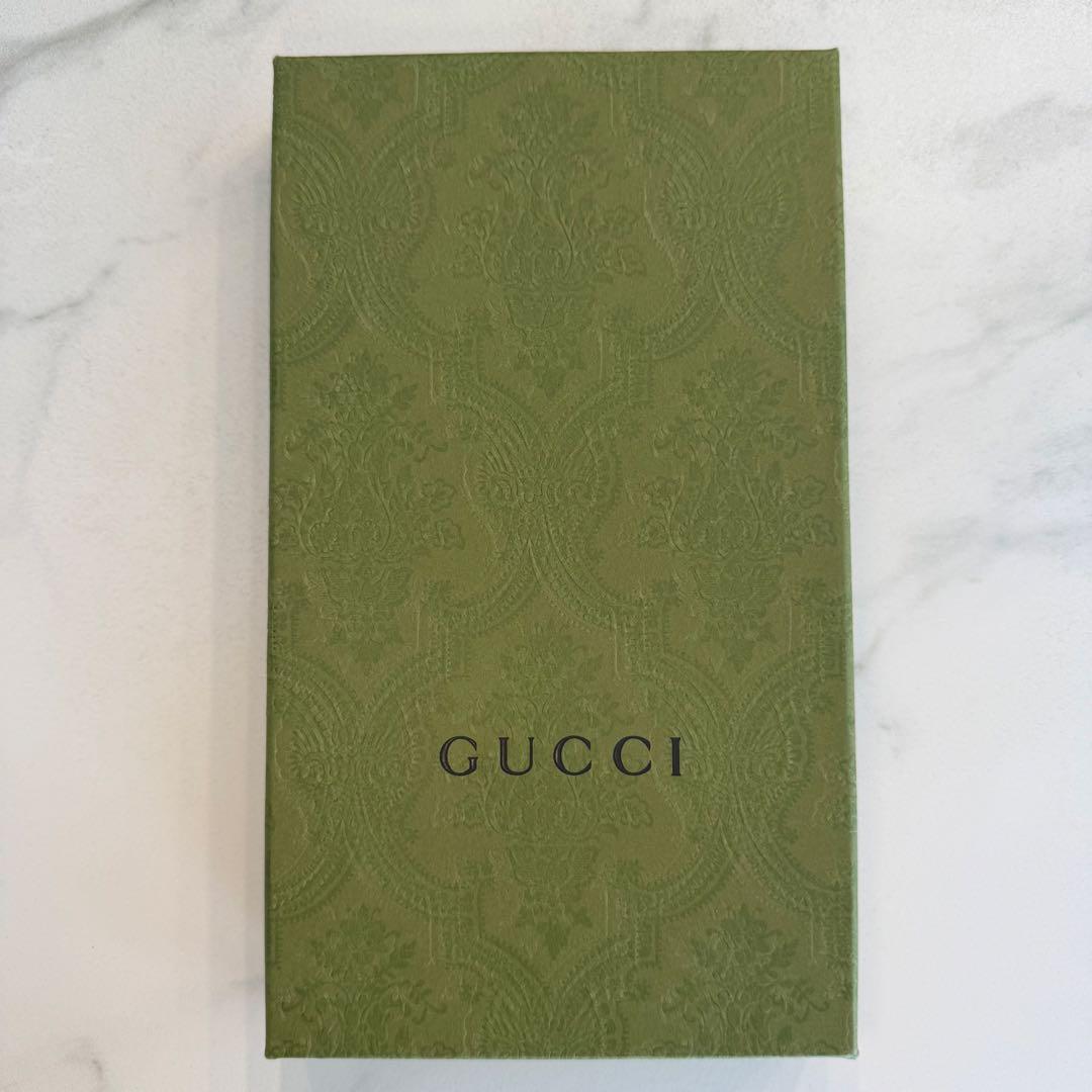 【新品】GUCCI ジャンボGG レザー iPhone15 ケース ブラック