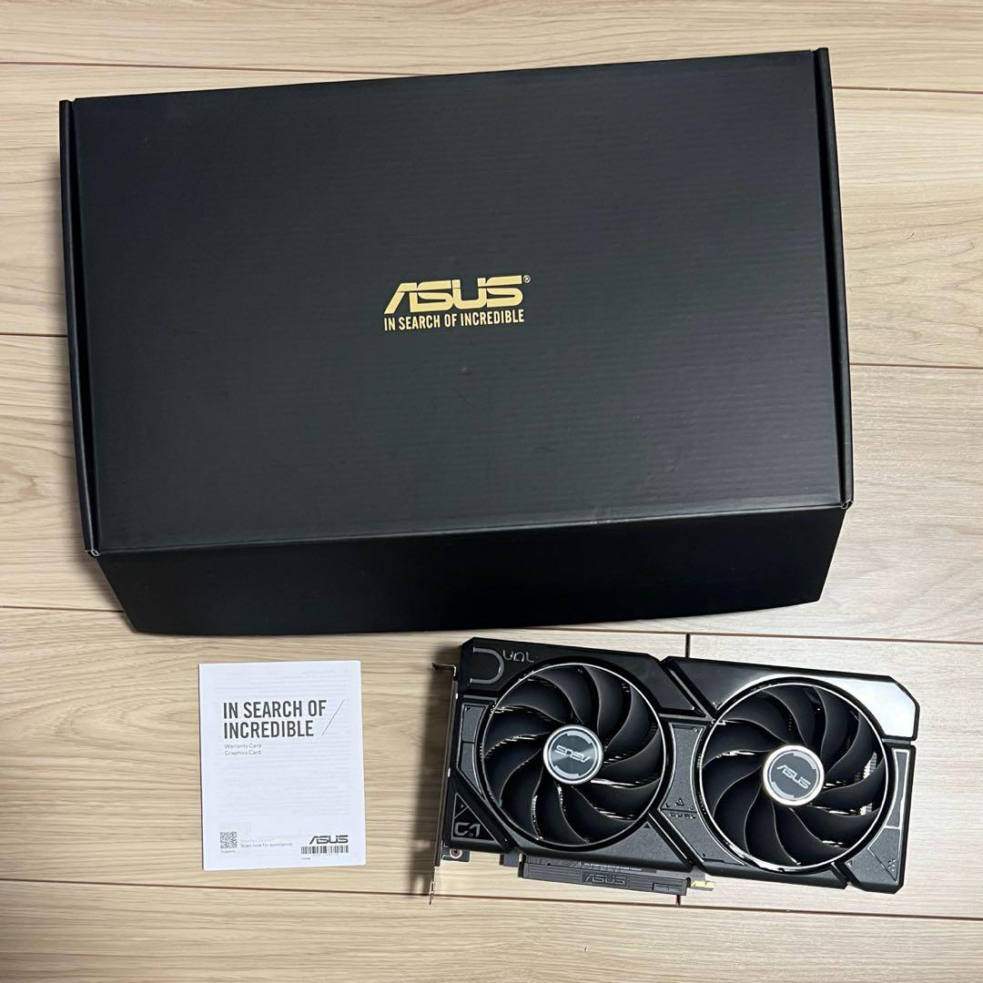 グラフィックボード・グラボ・ビデオカード ASUS DUAL-RTX4060TI-O16G-EVO