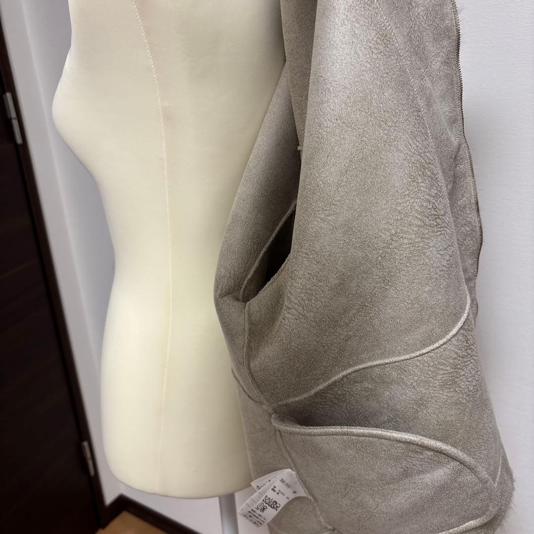 モラビトプルミエ　エコファーブルゾン　タグ付新品未使用【雑誌エクラ掲載商品】