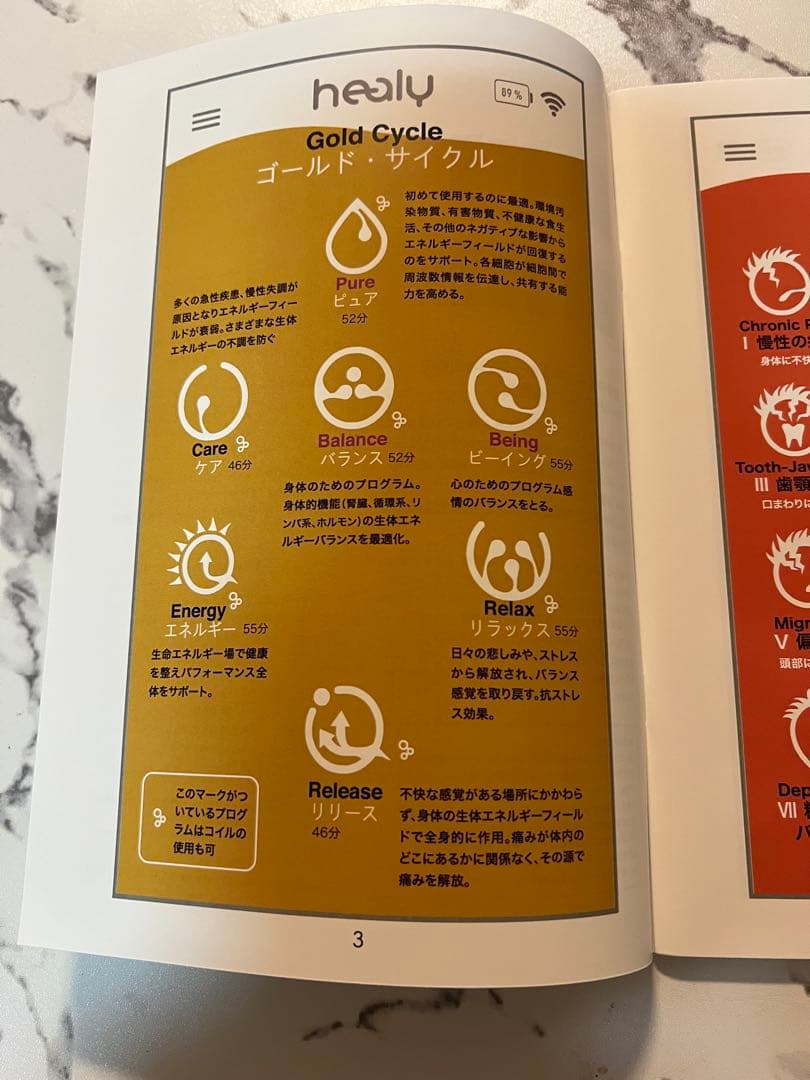 【美品・付属品あり】Healy ヒーリー 波動調整機　本体 日本語説明書付き