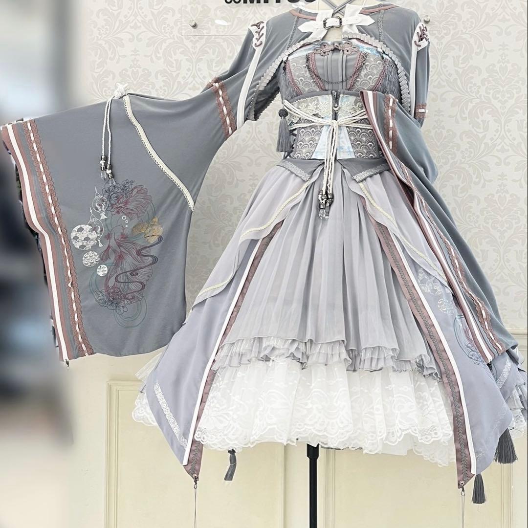 【treesa】OZZONESTE流水羽衣天女ボレロ ＆コルセットスカート