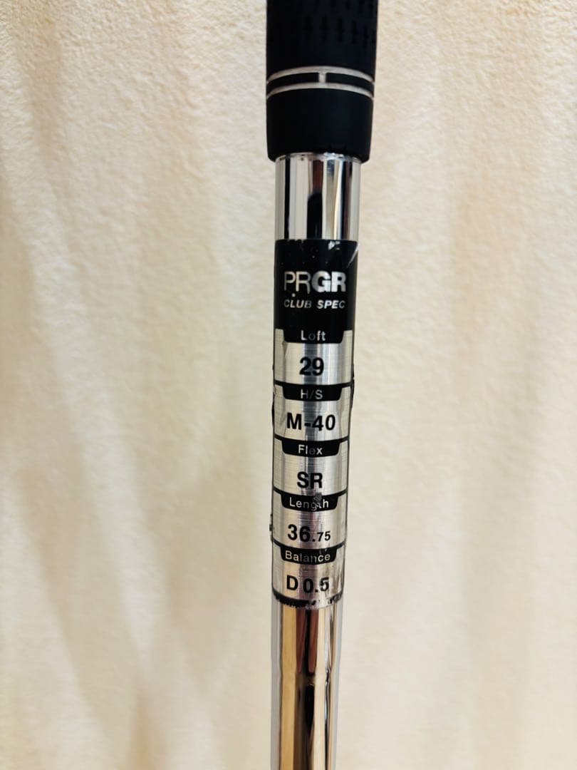 プロギア RS 2018年モデル　6-9番、Pw　アイアン5本セット名器