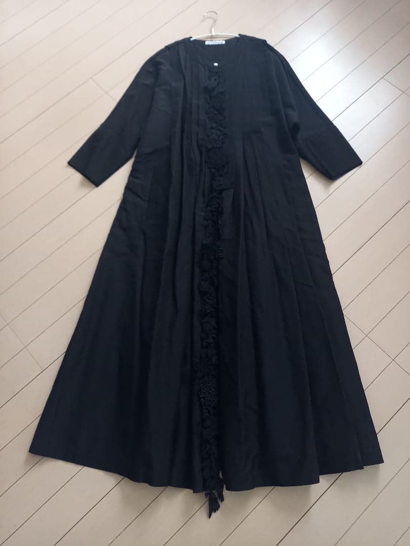 ミナペルホネン　ワンピース　コート　forest parade 38