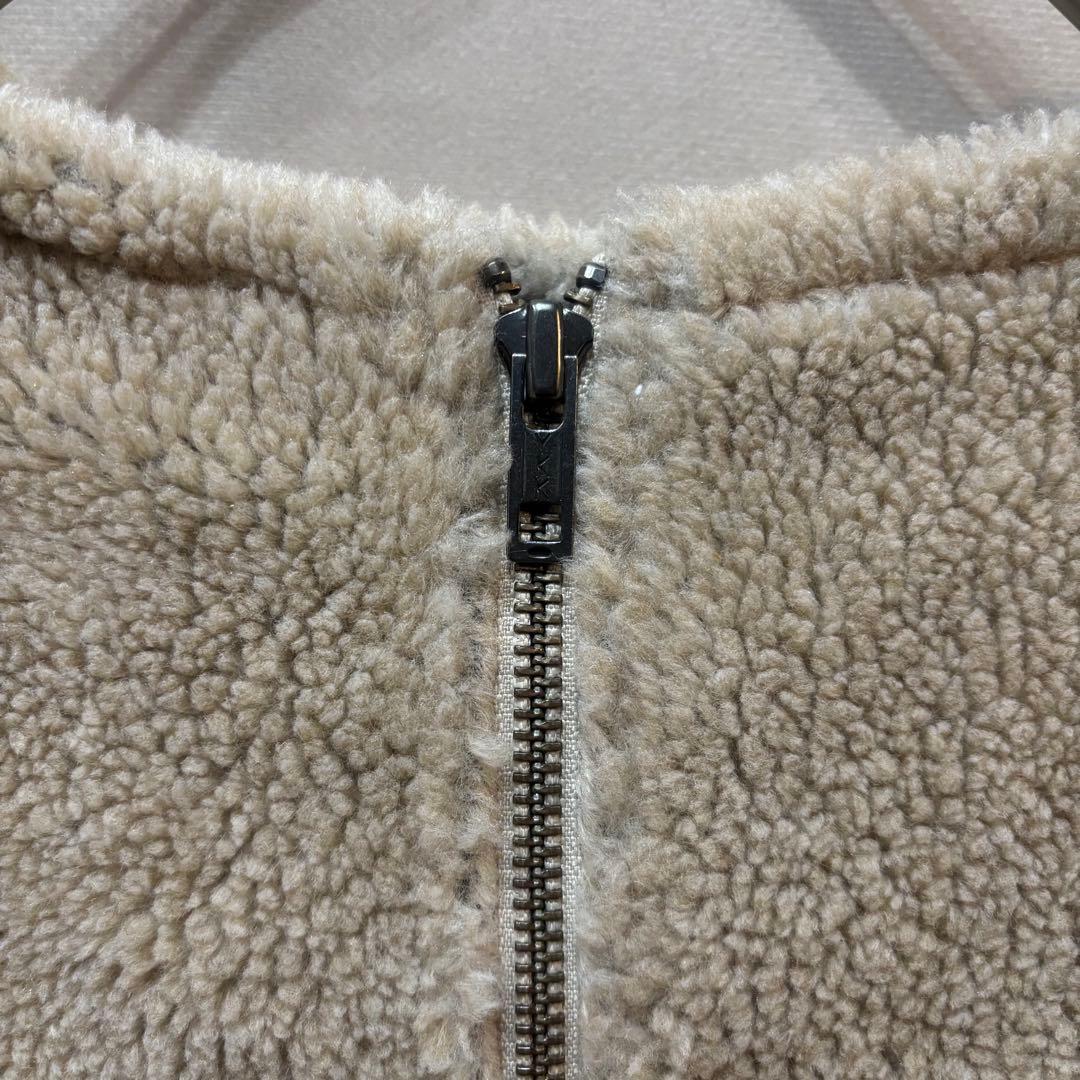 希少 THIRD MAGAZINE サードマガジン バックジップボアトップス