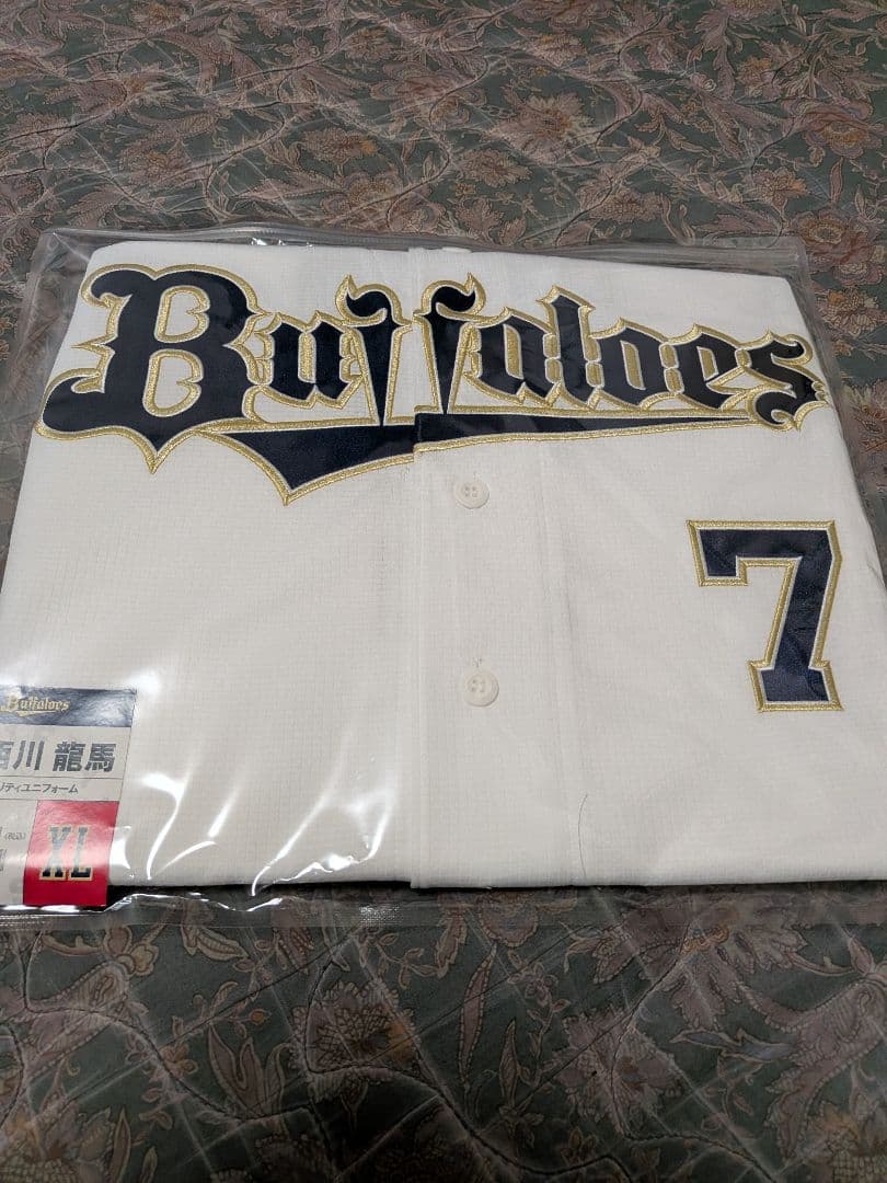 ネットオリックスバファローズハイクオリティユニホーム西川龍馬XL