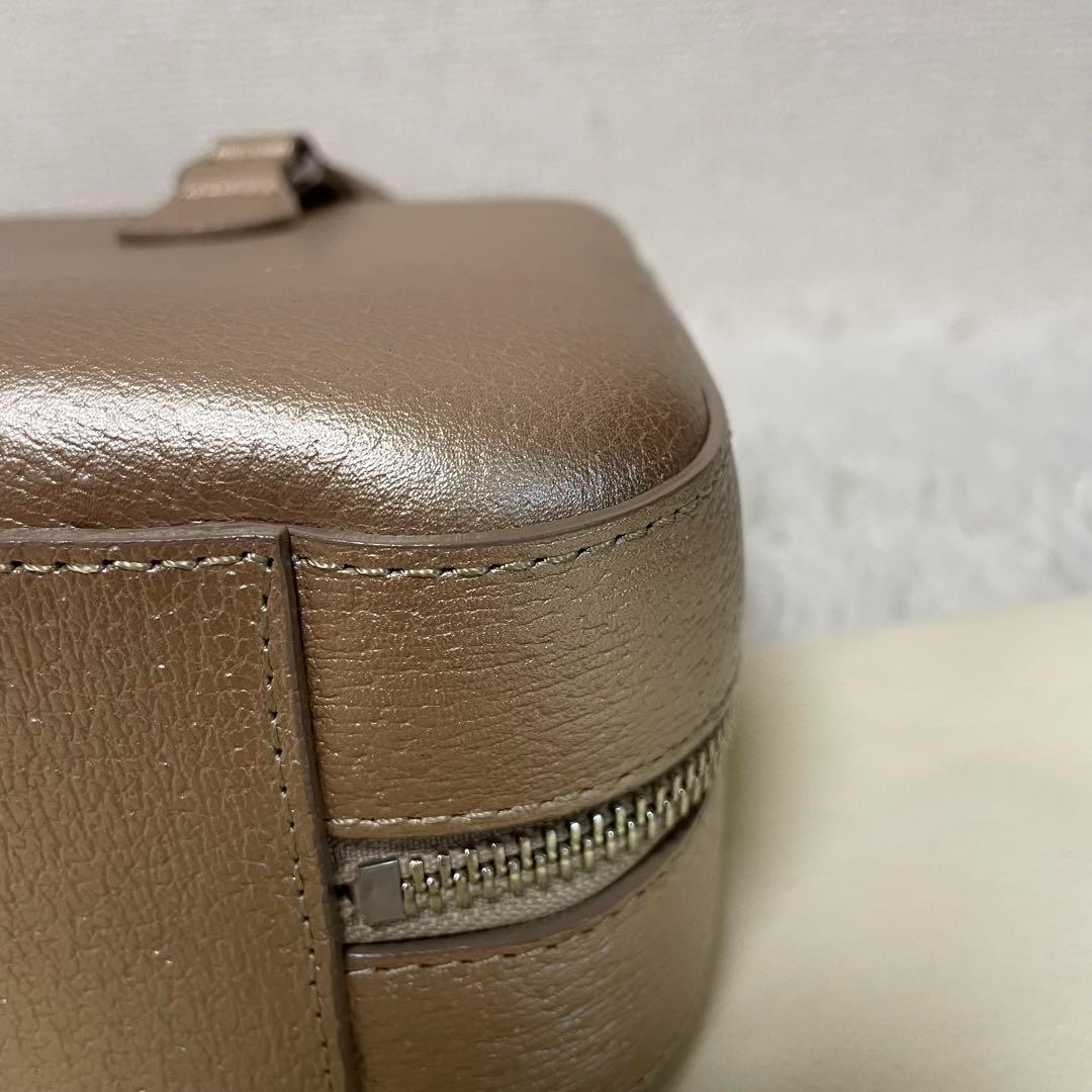 ⭐️未使用⭐️ 土屋鞄製造所　オペラバッグ　ハンドバッグ　シャンパンゴールド