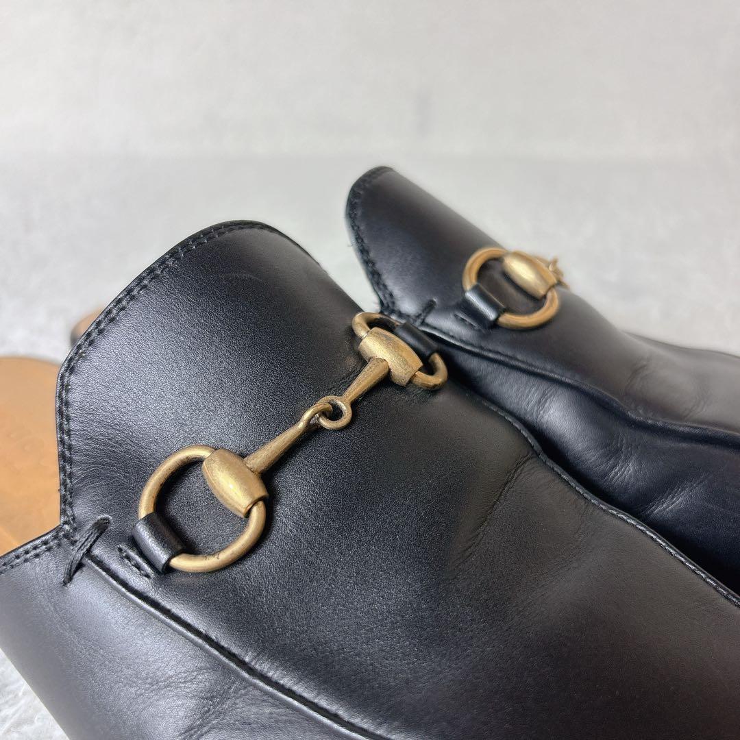 GUCCI グッチ ホースビット ローファー スリッポン プリンスタウン レザー