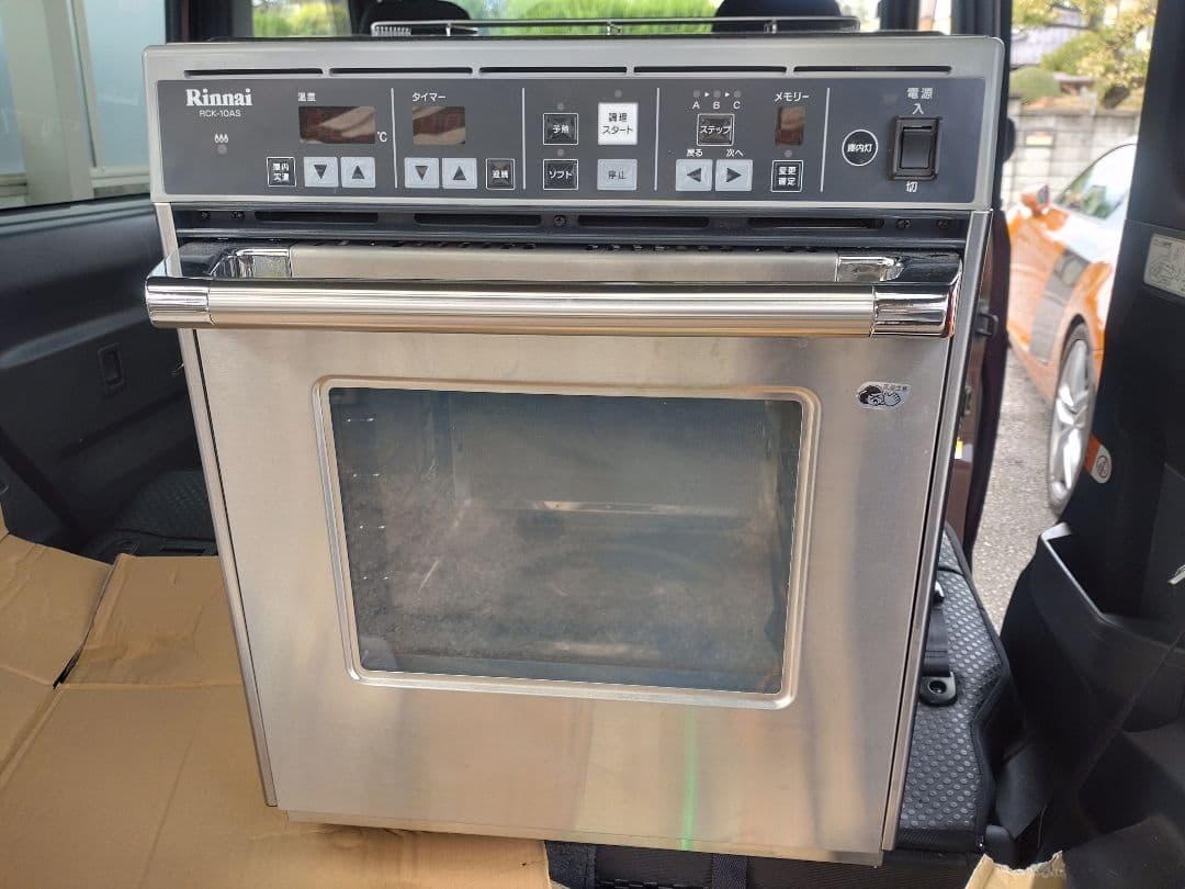 リンナイ ガスオーブン　RCK-10AS ステンレス製