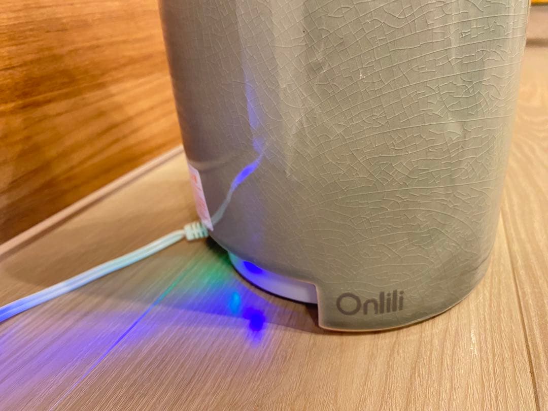 ONLILI　オンリリ 陶器 　アロマ超音波式加湿器　Onlili