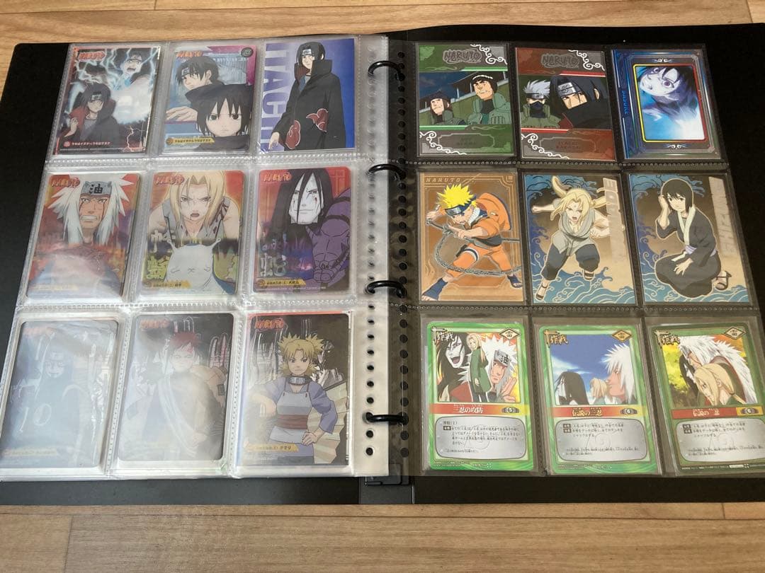 貴重　NARUTO ナルト　カード　ファイルごとまとめ売り！