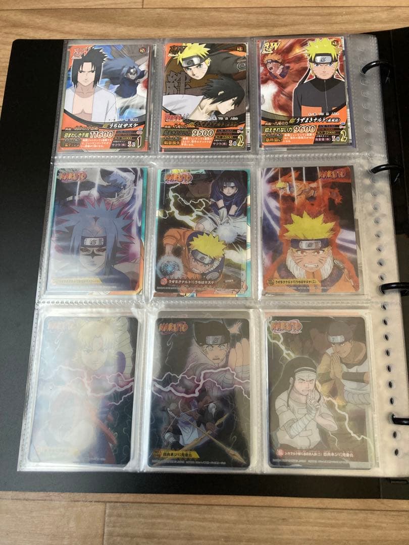 貴重　NARUTO ナルト　カード　ファイルごとまとめ売り！