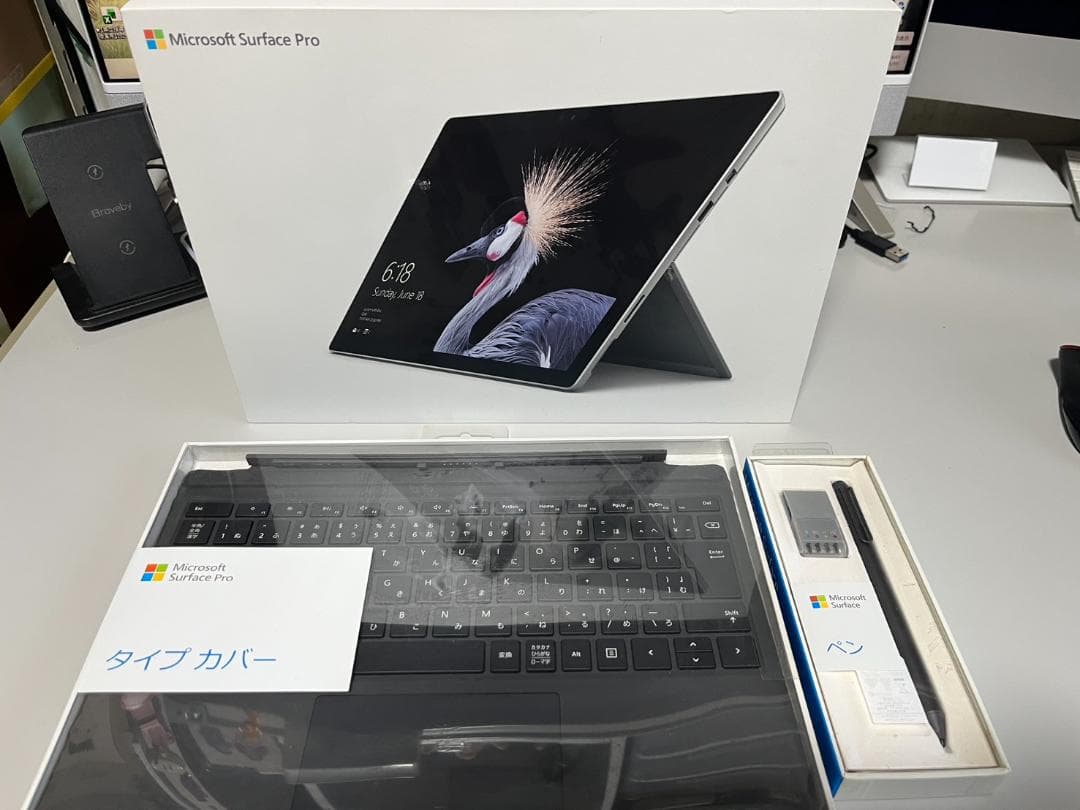 Microsoft Surface pro 5（箱あり）