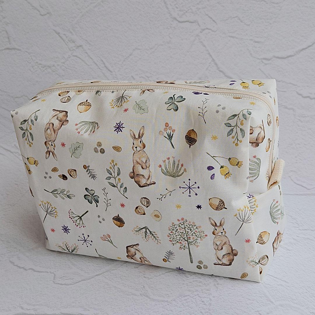 【まっきーオーダーページ】マザーズバッグ　保冷ポーチ　うさぎ　キルティング