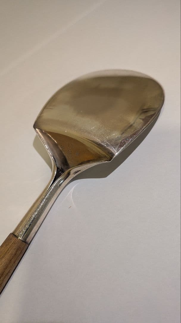 『木村清五郎』銀　灰匙　茶道具　炭点前　炉用　共箱　90銀清五郎刻印　金工師