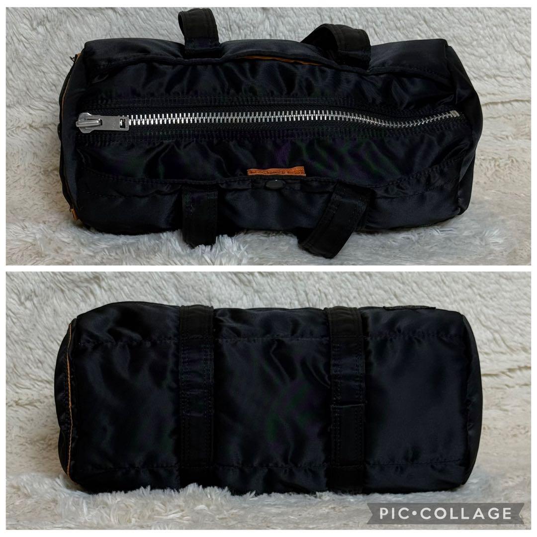 極美品　ポーター　PORTER　タンカー　ミニボストン　ダッフルバッグ　黒