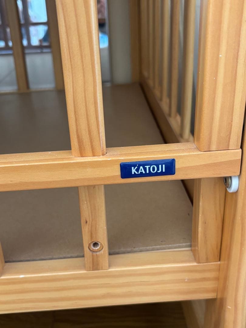 カトージ KATOJI ベビーベッド　レギュラーサイズ　ハイシート(ハイタイプ)