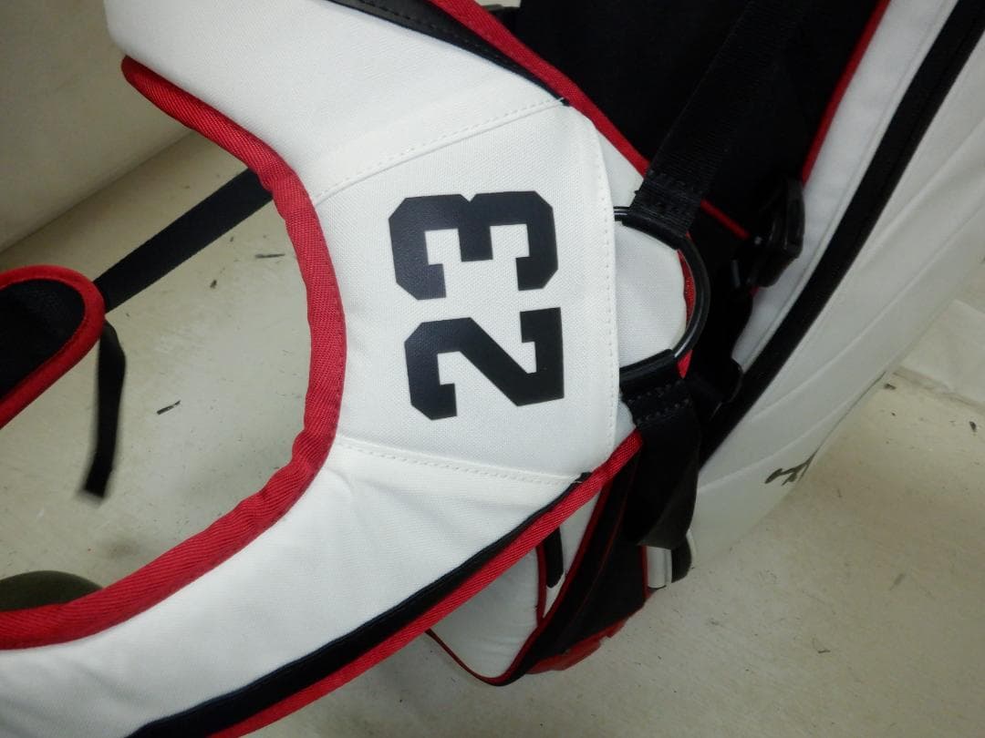 JORDAN★ジョーダン★9.5型★軽量★良品★スタンド(WH×BK×RED)