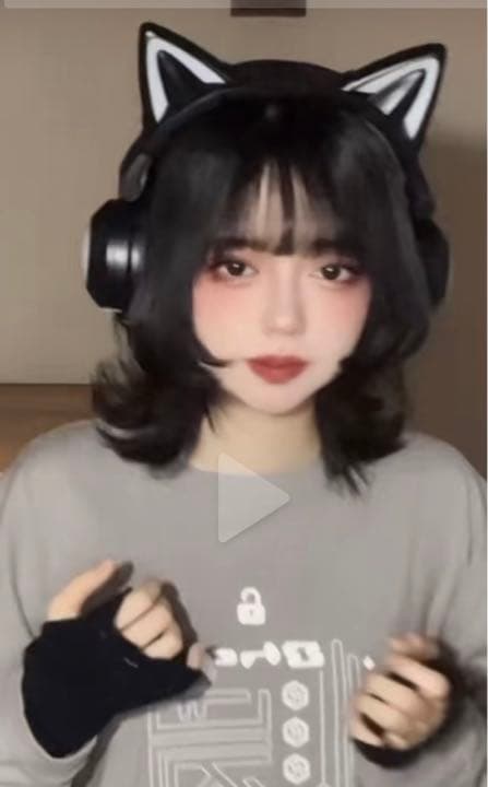 ネコミミヘッドホン ゲーミングヘッドホン