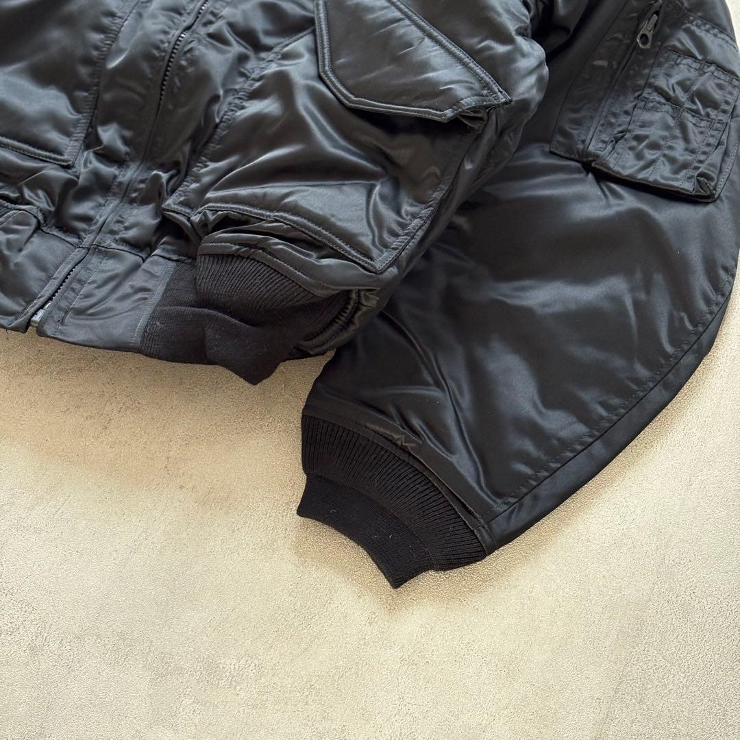 CWU-45/P フライトジャケット M ブラック SCOVILL 米軍 80s