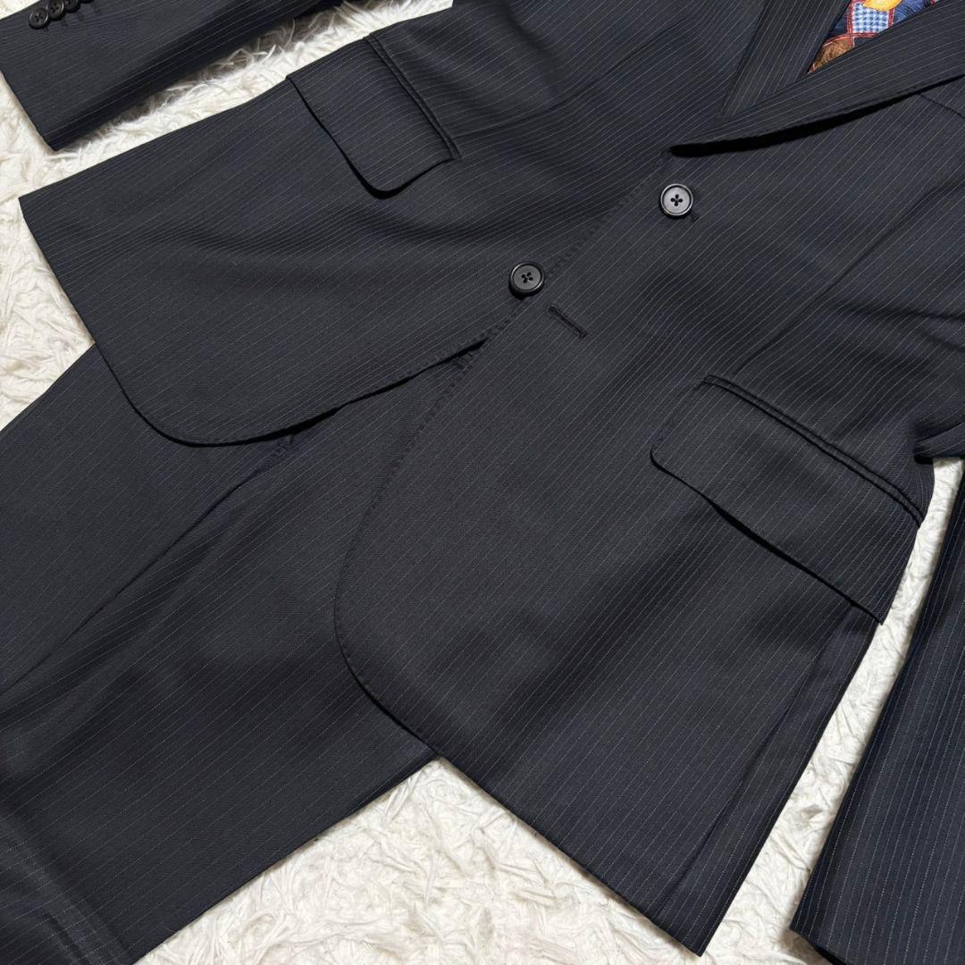 極美品 現行 ポールスミス スーツ セットアップ ゼニア生地 総柄