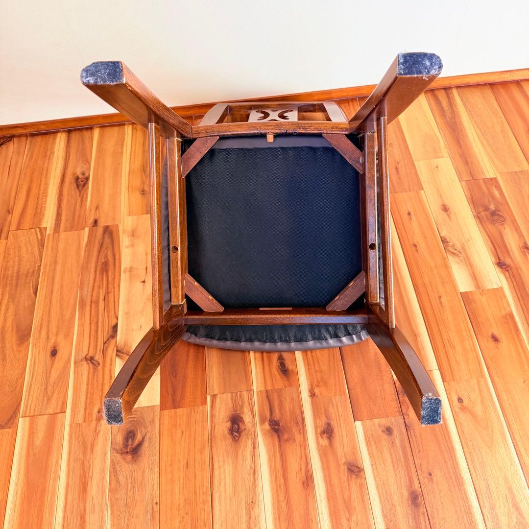 ② カリモク　ダイニングチェア　木製　karimoku 椅子　イス　コロニアル