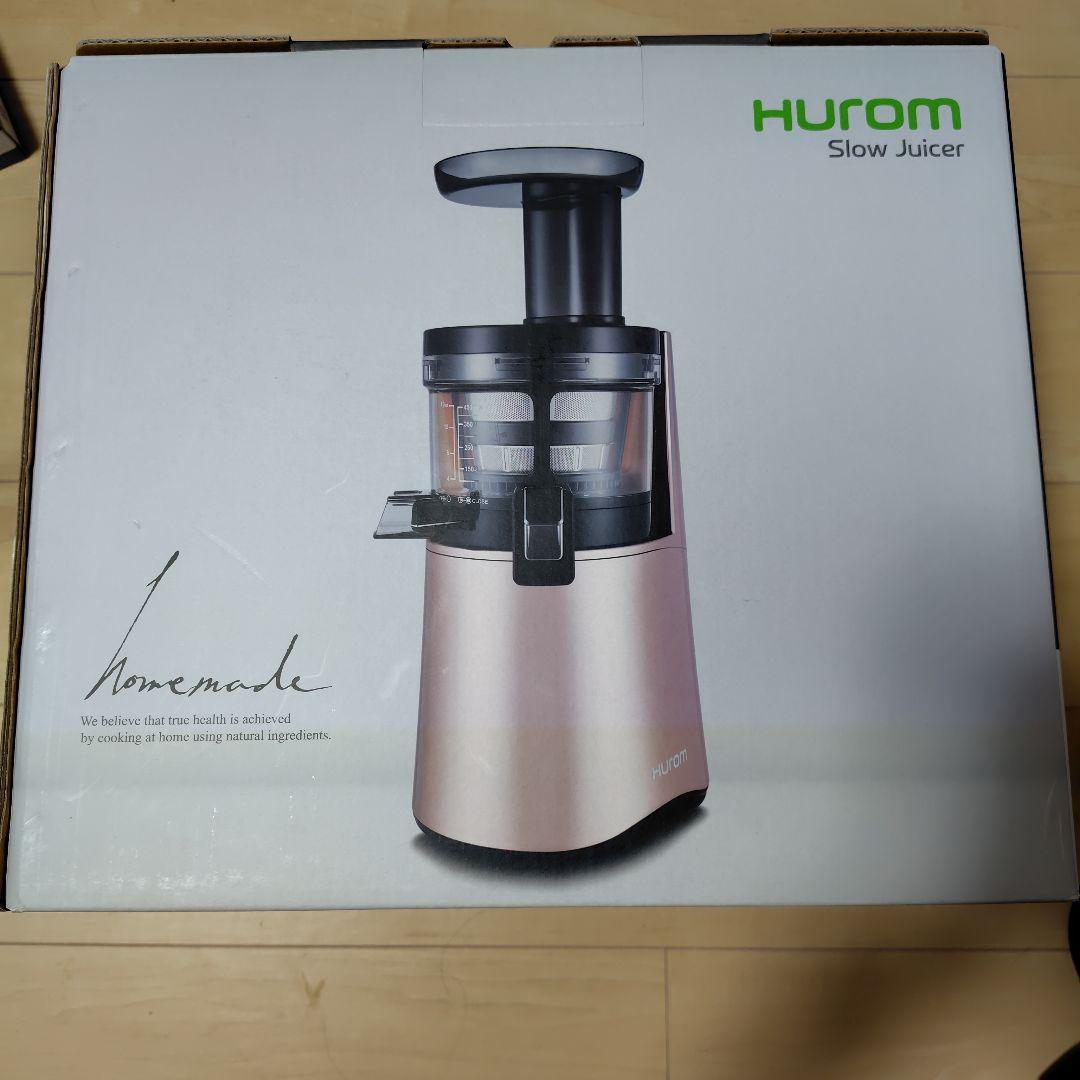 【新品未使用】HUROM ヒューロム スロージューサー H26-RG17