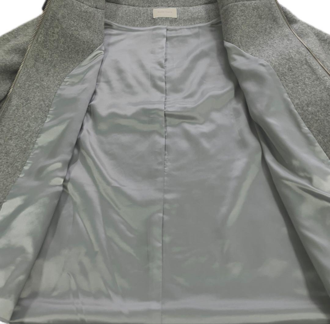 【未使用級】希少✨大きいサイズ46 Rose Tiara コクーンウールコート