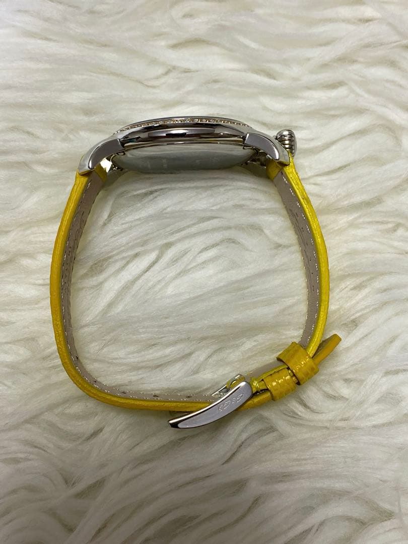 GaGa MILANO 6025.06 イエローストーン付きモデル