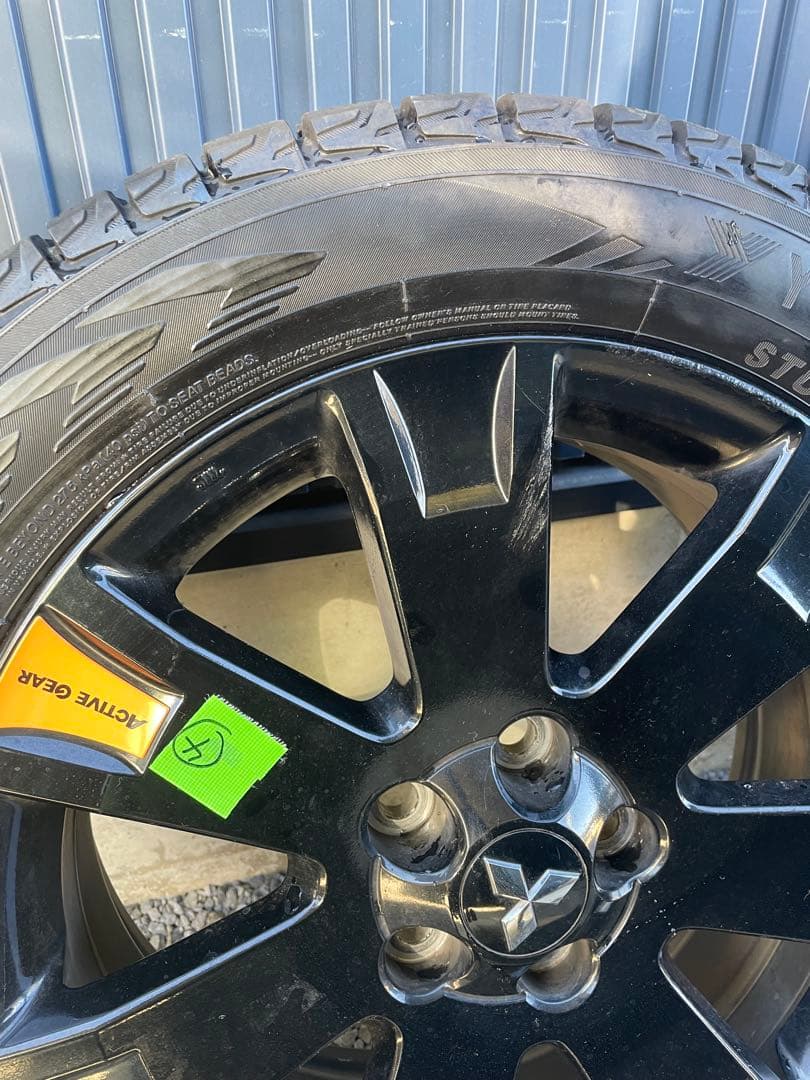 デリカD5純正ホイール＋スタッドレスセット