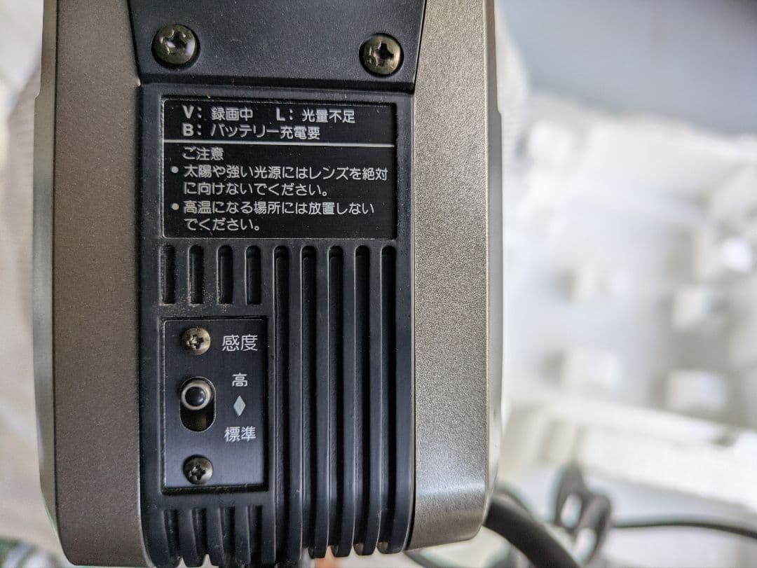 FUNAI カラーカメラ ズームレンズ付き FUNAIビデオセット1