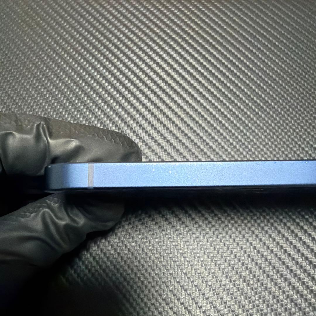 [美品] iPhone12 ブルー 128gb SIMフリー バッテリー100%