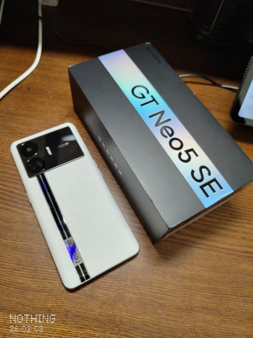 realme GT Neo5 SE 12/256GB ホワイト 本体 箱付き