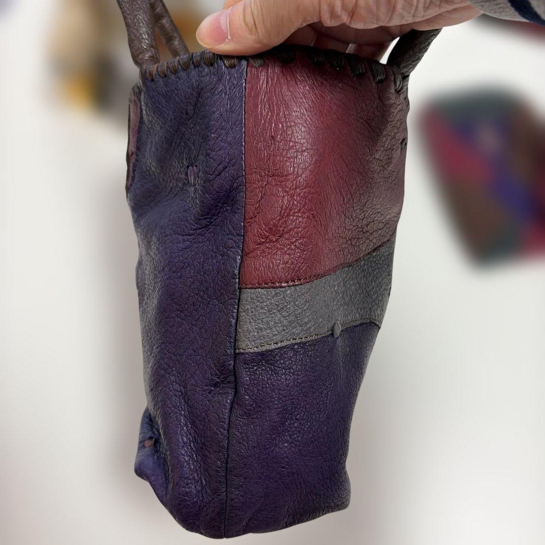 「ダルさん専用〜ʕ•ᴥ•ʔ」IBIZA　美品！希少ペッカリー　ハンドバッグ　ポー