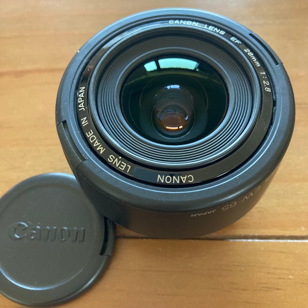 【美品】CANON EF 28mm f/2.8 単焦点レンズ