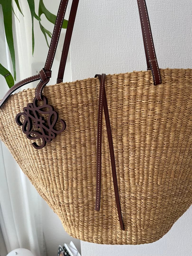 LOEWE シェルカゴバッグ　美品