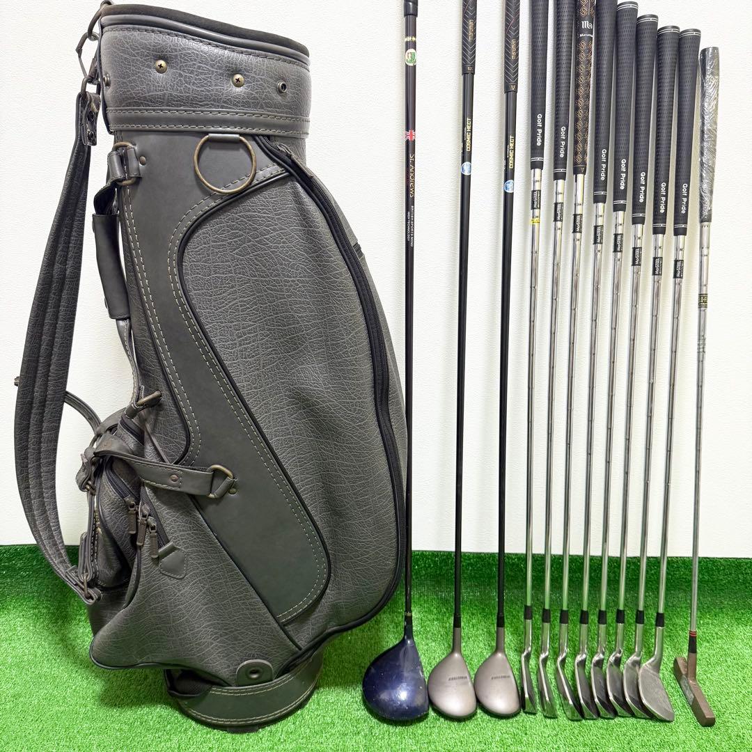 マルマン 他 初心者 メンズ ゴルフクラブセット フルセット 一式 ゴルフセット