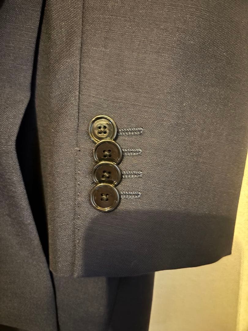 タリアトーレ　ネイビー ビジネススーツ 2つボタンジャケット　44