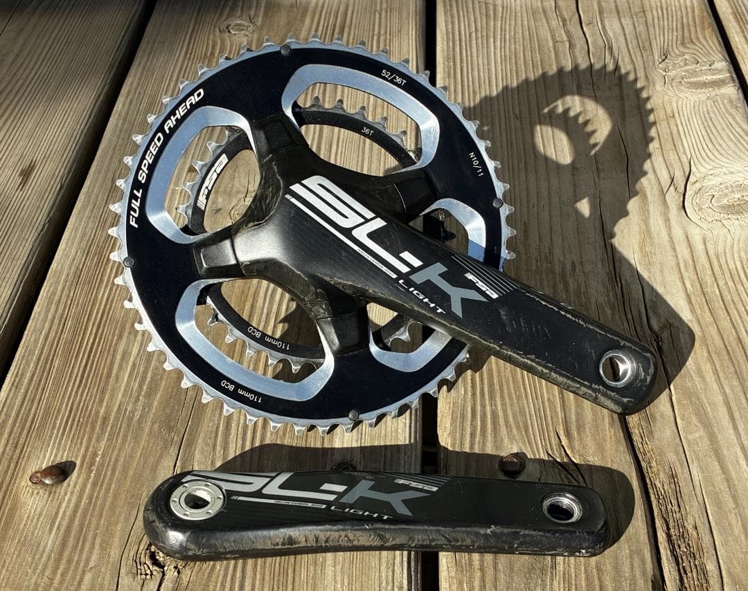 太*郎様 FSA SL-K LIGHTカーボン クランク 170mm 52×36