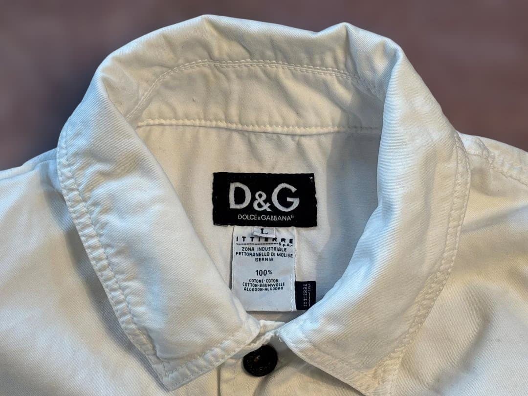 DOLCE&GABBANA ドルチェ&ガッバーナ ホワイト デニムジャケット