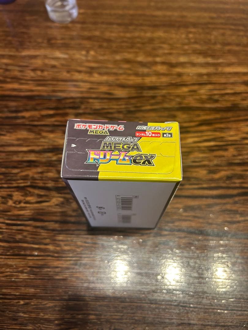 MEGAドリームexシュリンクなし　1BOX ペリペリ付き
