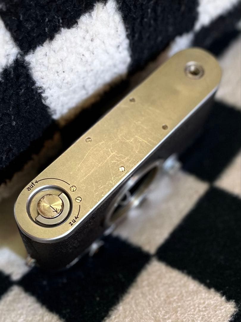 Leica Ⅲa バルナックライカ 本革ケース Fedレンズ付