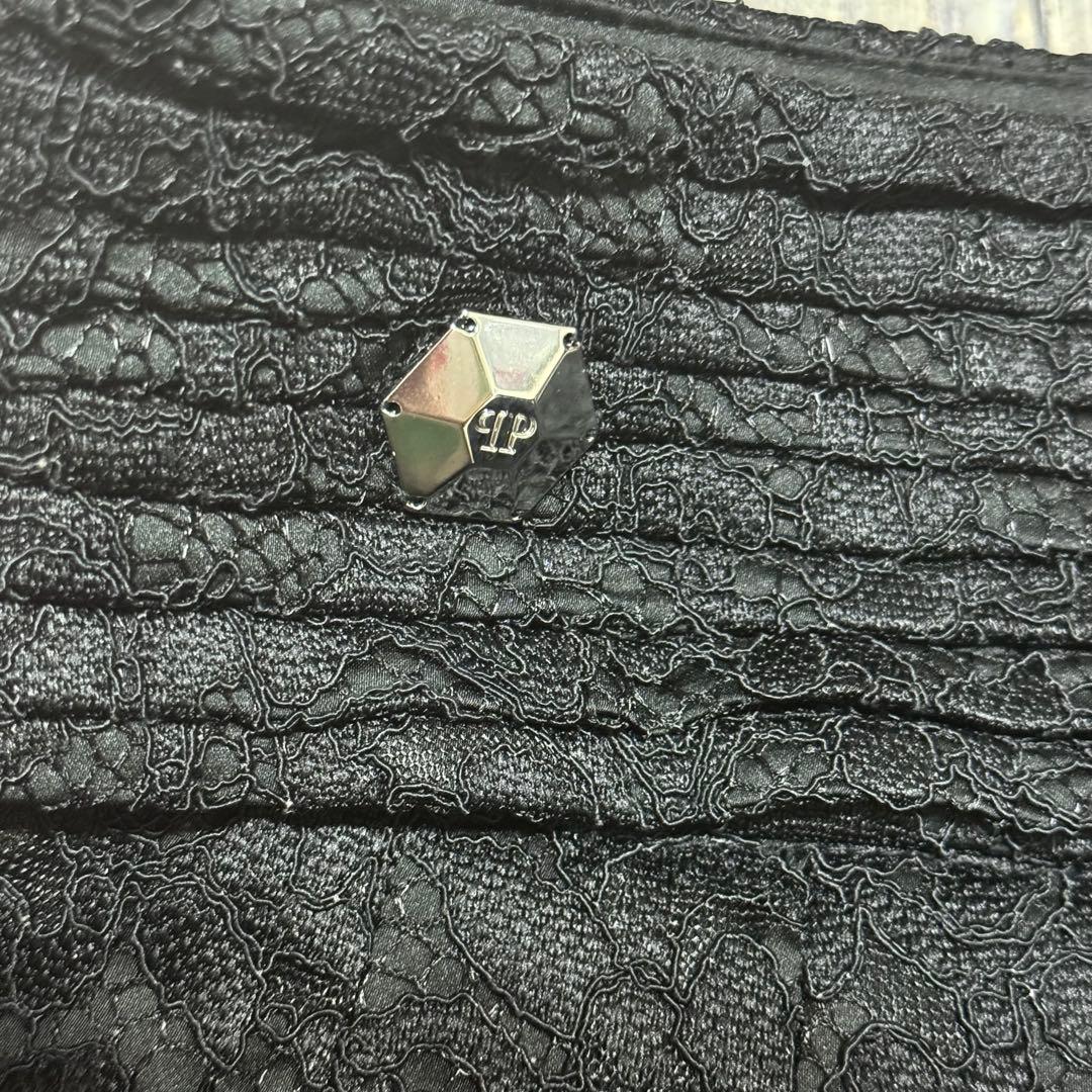 【FARFETCHタグ付き】PHILIPPPLEIN ハイウエスト レースパンツ