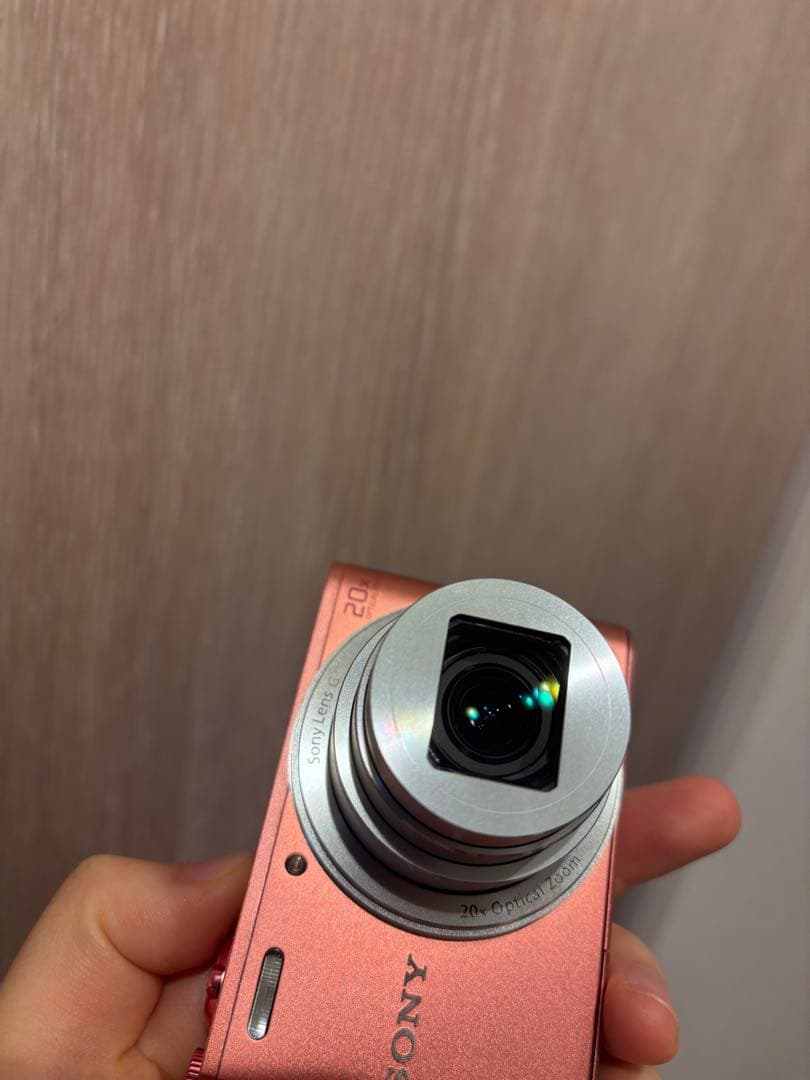 SONY ピンク コンパクトデジタルカメラ 20倍ズーム