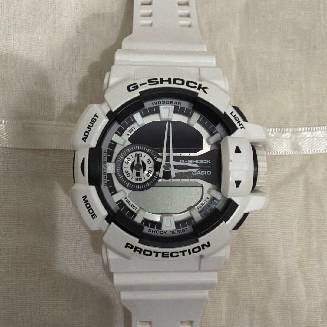 G-SHOCK デジタル腕時計 ブラック ホワイト　２個セット