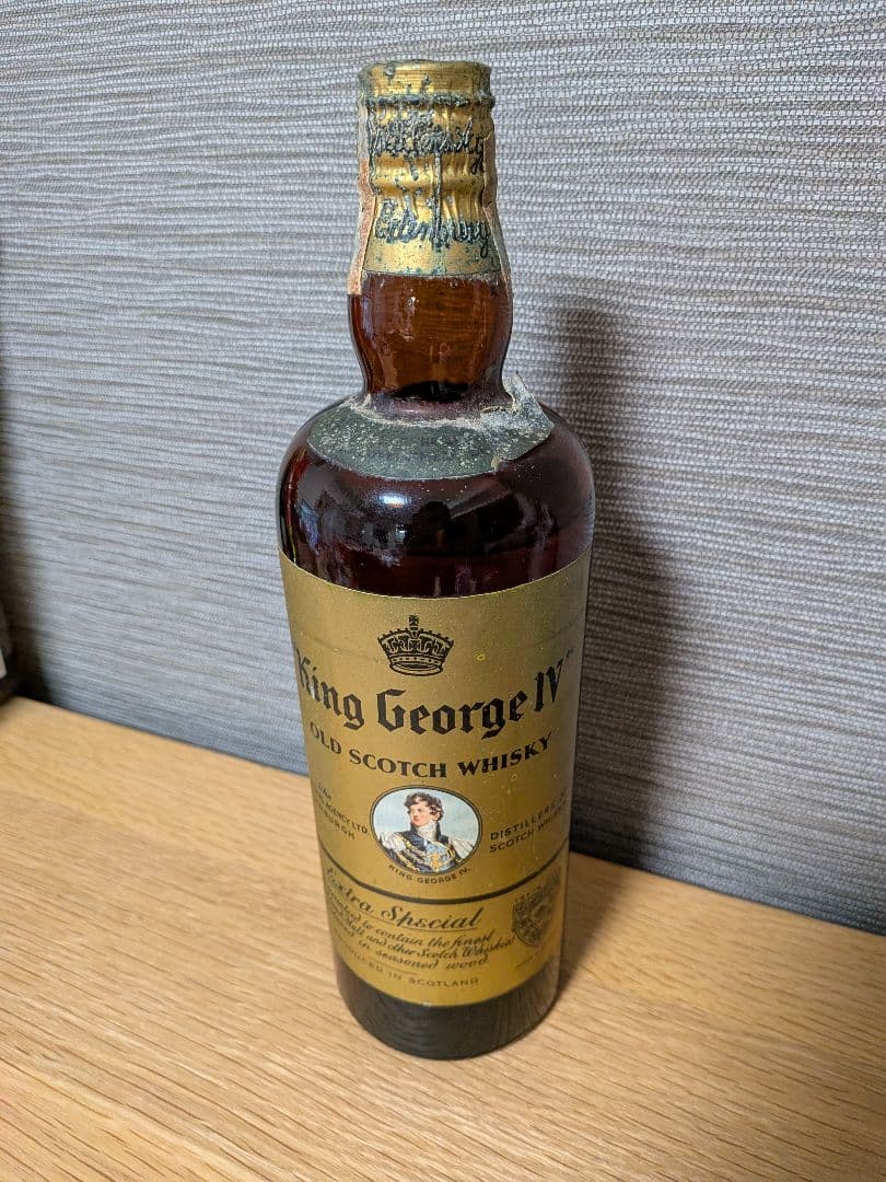 King e IV オールドスコッチウイスキー